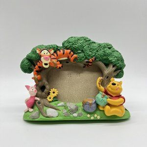 Disney Winnie The Pooh Picture Frame Forest Tigger Piglet 3D Heavy 4x6 Photo